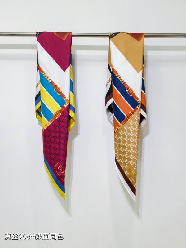 Celine silk scarf 90X90cm E052525